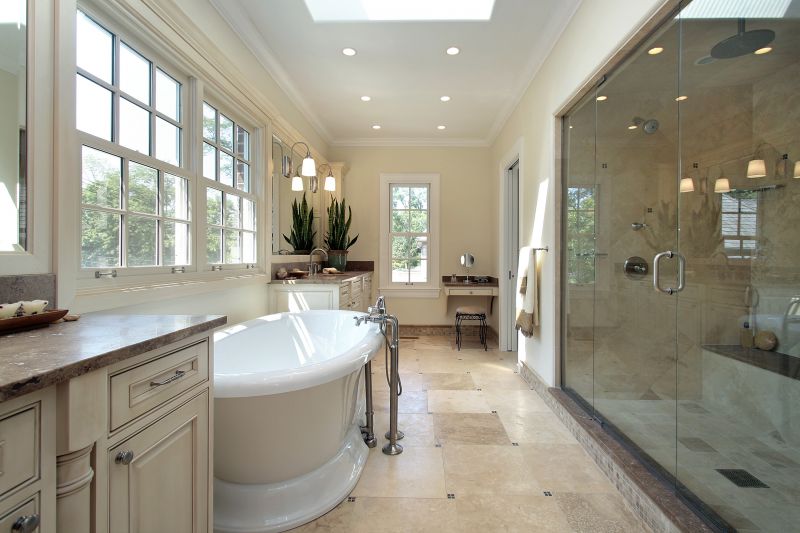 Spacious Master Bathroom